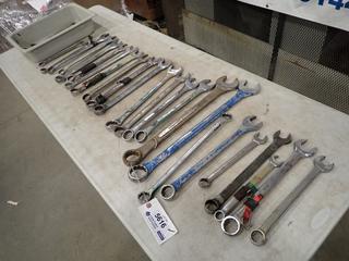 Qty Of Assorted Wrenches (F-1)