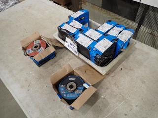 Qty Of 5 In. X 5/32 In. X 7/8 In. And 5 In. X 1/8 In. X 7/8 In. Grinding Discs (F-1)