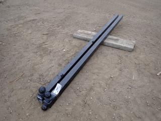 (2) 10 Ft. X 4 In. X 4 In. Gate Fence Posts