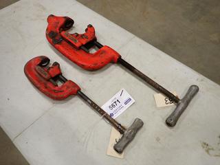 (2) Ridgid Model 2A And 4S Pipe Cutters (E-1)