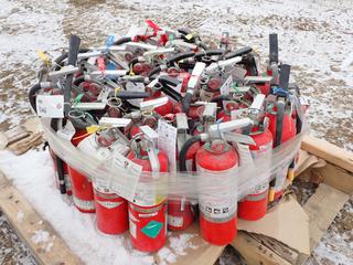 Qty Of 5Lb Fire Extinguishers *Note: May Need Recertification*