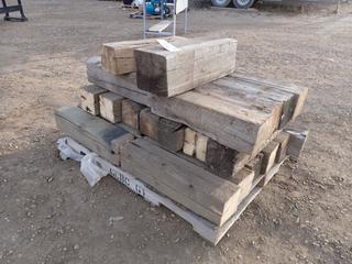 Qty Of 6 In. X 6 In. X 2 Ft. Wood Blocks