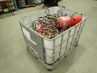 Qty of Assorted Tank Sprayers c/w 4 Ft. X 3 Ft. 4 In. X 3 Ft. Crate