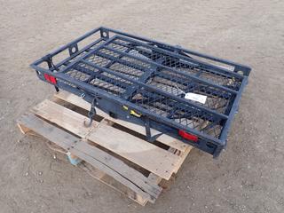 Hitch Mounted Cargo Carrier w/ Ramp