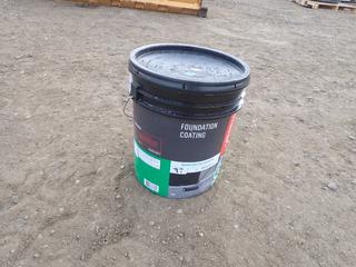 Unused 5 Gal. Pail Of Resisto Foundation Coating