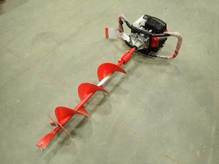 Gas Powered 8 In. Ice Auger  (D-1)