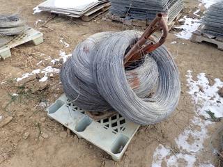 Qty Of 1/16 In. Steel Wire **Located Offsite at 21220-107 Avenue NW, Edmonton, For More Information Contact Richard at 780-222-8309**