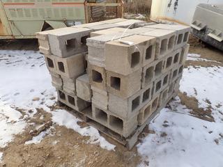 Qty Of 15 3/4 In. X 7 1/2 In. X 7 1/2 In. Cinder Blocks **Located Offsite at 21220-107 Avenue NW, Edmonton, For More Information Contact Richard at 780-222-8309**