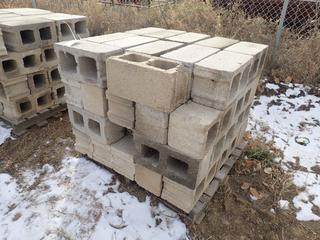 Qty Of 15 3/4 In. X 7 1/2 In. X 7 1/2 In. Cinder Blocks **Located Offsite at 21220-107 Avenue NW, Edmonton, For More Information Contact Richard at 780-222-8309**