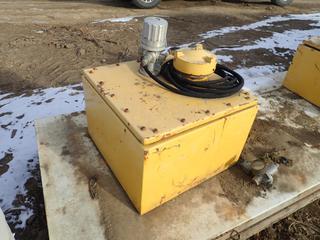 20 In. X 20 In. X 14 In. Hydraulic Reservoir Tank **Located Offsite at 21220-107 Avenue NW, Edmonton, For More Information Contact Richard at 780-222-8309**