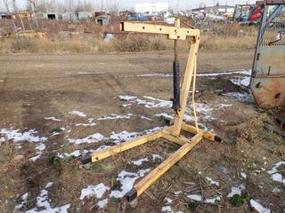 2-Ton Shop Crane **Located Offsite at 21220-107 Avenue NW, Edmonton, For More Information Contact Richard at 780-222-8309**