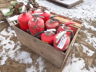 Qty Of Fire Extinguishers *Note: May Require Recertification* **Located Offsite at 21220-107 Avenue NW, Edmonton, For More Information Contact Richard at 780-222-8309**