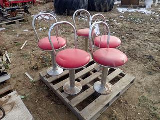 (5) Bar Stools **Located Offsite at 21220-107 Avenue NW, Edmonton, For More Information Contact Richard at 780-222-8309**