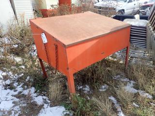 50 In. X 36 In. X 42 In. Parts Cleaning Tank **Located Offsite at 21220-107 Avenue NW, Edmonton, For More Information Contact Richard at 780-222-8309**