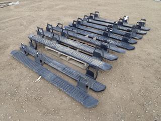 (5) Pairs Of 7 Ft. Ford Running Boards *Note: One Running Board Missing A Bracket*