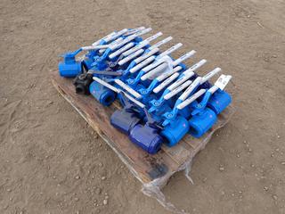 Qty Of Himark 2 In. Ball Valves