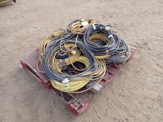 Qty of Assorted Heavy Duty Extension Cord