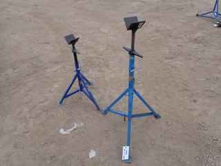 (1) Model HSPS-22 And (1) Model HSPS-36 4000lb Cap. Pipe Stands