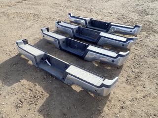 (4) Chrome Ford Rear Bumpers