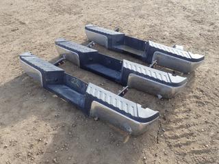 (3) Chrome Ford Rear Bumpers