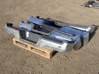 (4) Chrome Ford Rear Bumpers