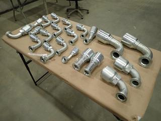 Qty Of Assorted Flange Style Elbows (L-3-3) 