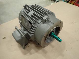 Toshiba Model B124EMC2A0Z 230/460V 3-Phase 0.5Hp High Efficiency Motor. SN 23091763