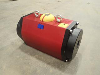 Unused Rotork Model GT/RCR 150 PSI Pneumatic Actuator. SN KR18200050104  (O-2-3)