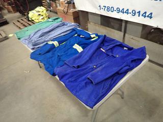 Alsco 44T FR Coveralls c/w North FR Coveralls, Bulwark Size Large Work Shirt and Tillman Size Medium Work Shirt  (R-3-2)