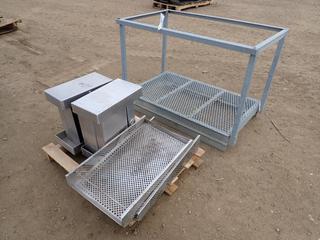 Storage Unit c/w Qty Of Trays And Screens