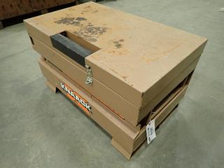 Knaack 32 In. X 19 In. X 15 In. Job Box. SN 1301415410