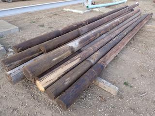 Qty 16 Ft. To 20 Ft. Treated Poles