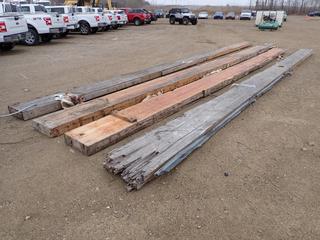 (4) 36 Ft. X 5 1/2 In. X 18 In. Wood Beams