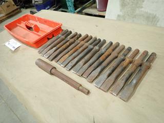 Qty Of Assorted Chisel Bits (C-1) 