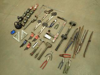 Bar Clamp, Pry Bars, Chain Vises, Hammers, Pliers, Ventis MX4 And Altair 4XR Gas Detectors *Note: Working Condition Unknown On Detectors* (Y)