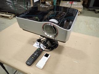 Benq Model SH910 Digital Projector c/w IR Transmitter, Remote And Wireless Dongle. SN PDS2C00081001 (P-2-1) 