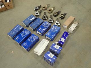 (7) Unused Haldex Automatic Brake Adjusters PN 40020233M1D c/w Assorted Brake And Slack Adjusters, (2) Unused Paccar Blower Wheels PN SR2000023 And Unused VDO And Climatech 12V Blower Motors And Unused Paccar Shock Absorber  (J-1-3)