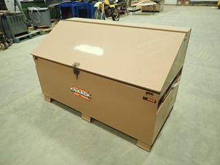 5 Ft. X 30 In. X 38 In. Knaack Model 3068 Storage Box. SN 1305012719