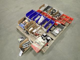 Qty Of Bins c/w Assorted Fittings And Hardware  (o-5-1) 