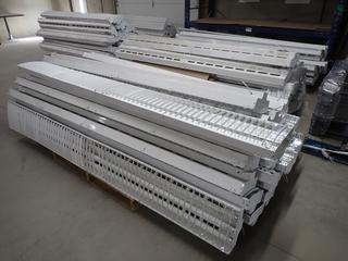 (6) Pallets of Fluorescent Shop Lights, Model 0590-A709, 7ft x 8in x 11in. (WH)