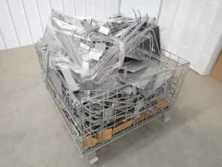 Quantity of Display Racking, Wire Cage Not Included.