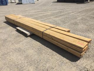 (12) Pressure Treated 2x10 - 16 Ft. & (6) Pressure Treated 2x10 - 12 Ft., Control # 7762