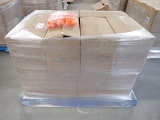 Pallet of FCL 4477170 Horizontal Rebar Safety Caps, (250) Per Box. (WH)