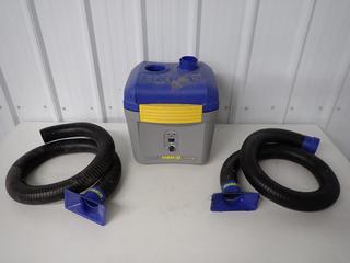 Hakko FA-430 Smoke/Fume Extractor c/w Dust Kit and Extra Hose. (1-A-1)