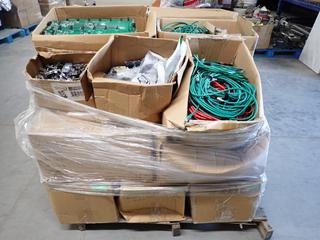 Pallet of Mechanical Accessories, Switches, Cables, Mother Board, Etc. (WH)