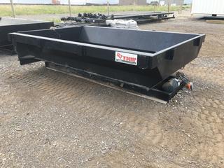 Rainbow Tilt "N" Dump Steel Dump Box c/w Closing Tailgate, Push Button Controller For Dumping, Approximately 6Ft x 8Ft 6In x 18In Deep, Control # 7774
