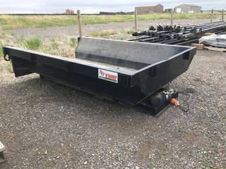 Rainbow Tilt "N" Dump Steel Dump Box c/w Tailgate (Not Attached), Push Button Controller For Dumping, Approximately 6Ft x 8Ft 6In x 18In Deep, Control # 7775