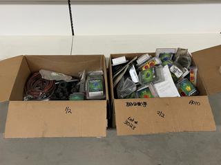 (2) Boxes of Assorted Tee Jet and Guardian Spray Tips and Other Hardware. (3-N-3)