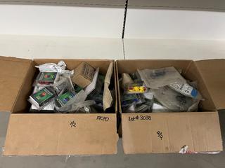 (2) Boxes of Assorted Tee Jet and Guardian Spray Tips and Other Hardware. (3-M-4)