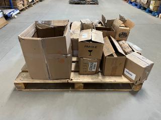 Pallet of 252 High Arch and 251 Low Arch Sickle Guard Hold Down Clips. (8-P-3)